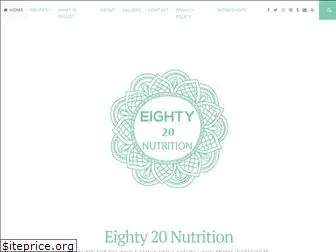 eighty20nutrition.com