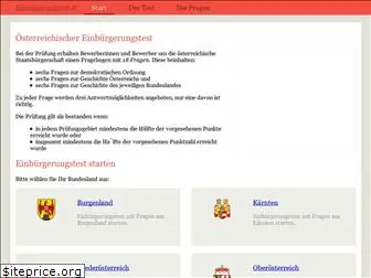 einbuergerungstest.at