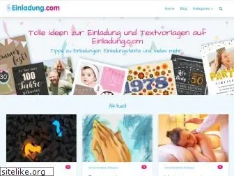 einladung.com