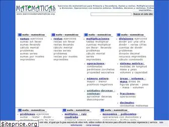 ejerciciosdematematicas.org