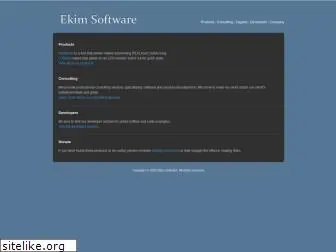 ekimsoftware.com