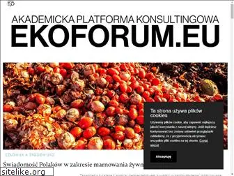 ekoforum.eu