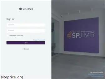 ekosh.spjimr.org