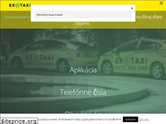 ekotaxi.sk