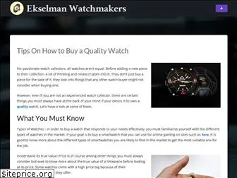 ekselmanwatchmakers.com.au