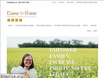 elainefroese.com