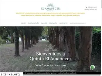 elamanecereventos.com.ar