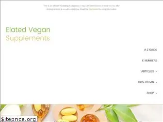 elatedvegansupplements.com