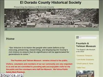eldoradocountyhistoricalsociety.org