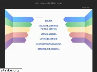 eleccionesbolivia.com