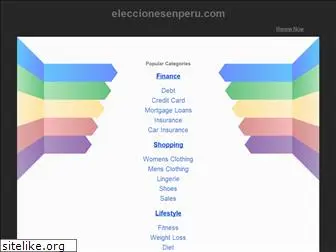 eleccionesenperu.com