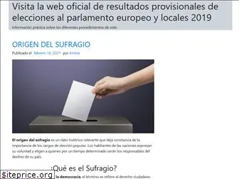 eleccioneslocaleseuropeas19.es