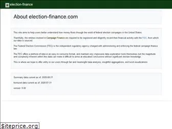election-finance.com