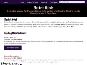 electric-hoists.net