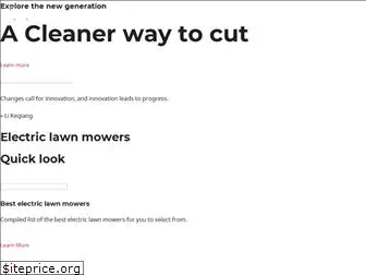 electric-lawnmower.com