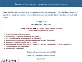 electric13usa.com