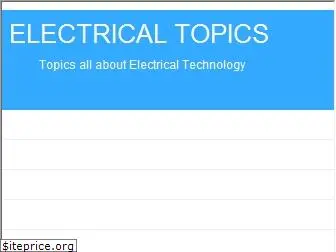 electricaltopics.blogspot.in