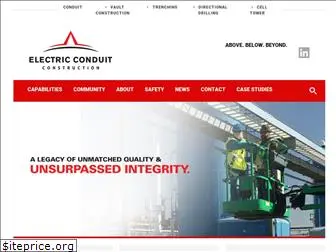 electricconduitconstruction.com
