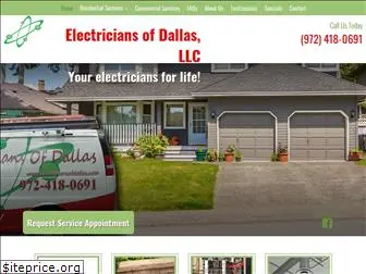 electriciansofdallas.net