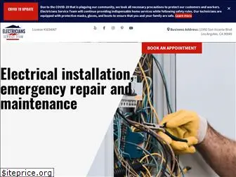 electriciansserviceteam.com