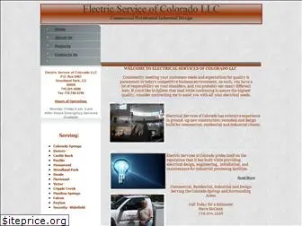 electricserviceofcolorado.com