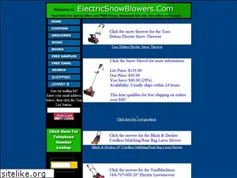 electricsnowblowers.com