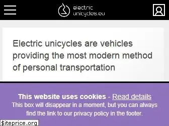 electricunicycles.eu