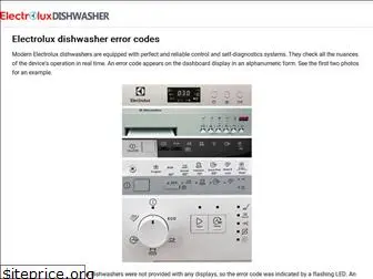 electrolux-dishwasher-errors.com