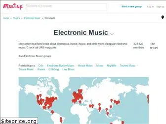 electronicmusic.meetup.com