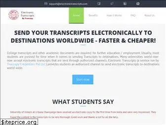 electronictranscripts.com