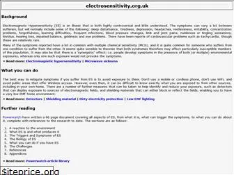 electrosensitivity.org.uk