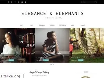 eleganceandelephants.com