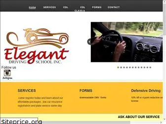 elegantdrivingschool.com