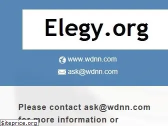 elegy.org