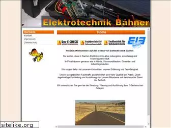 elektrotechnik-baehner.de