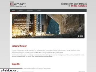 elementcommodities.com