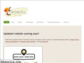 elementsnaturaltherapies.com