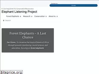 elephantlisteningproject.org