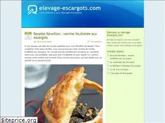 elevage-escargots.com