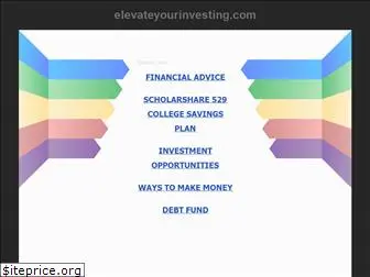 elevateyourinvesting.com