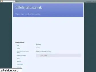 elfelejtettszavak.blogspot.com