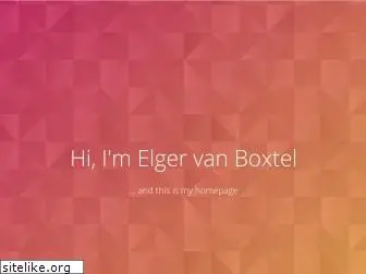 elgervanboxtel.nl