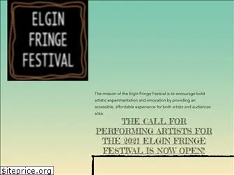 elginfringefestival.com