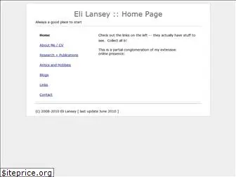 eli.lansey.net