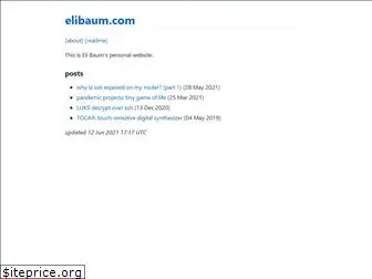 elibaum.com