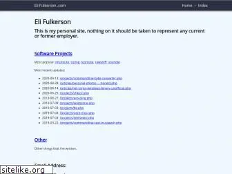 elifulkerson.com