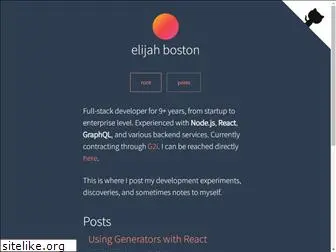 elijahboston.com