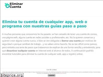 eliminarcuenta.org