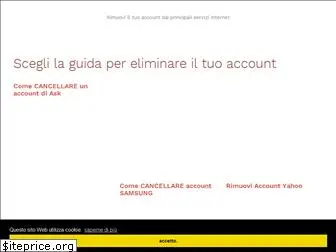 eliminareaccount.it