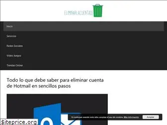 eliminarlacuentade.com